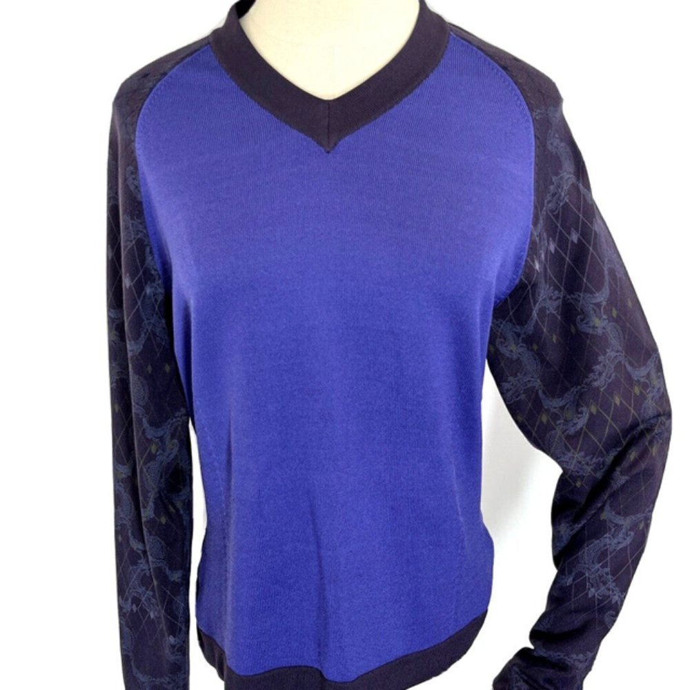 🏌️‍♀️Nike Golf sweater Nike Golf DriFit Long Graphic Sleeve Tour Performance S